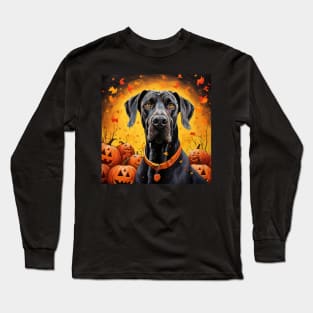 Halloween Great Dane Long Sleeve T-Shirt